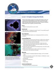 Lesson 1: To Explore Strange New Worlds - NOAA, Ocean Explorer