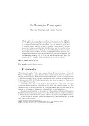 On R−complex Finsler spaces