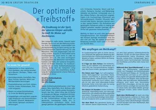 Mein erster Triathlon - Fit for Life