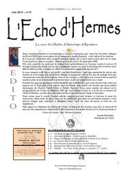 15-ECHO HERMES Juin 2012 - Album du futur