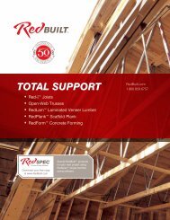 RedBuilt Total Support Brochure