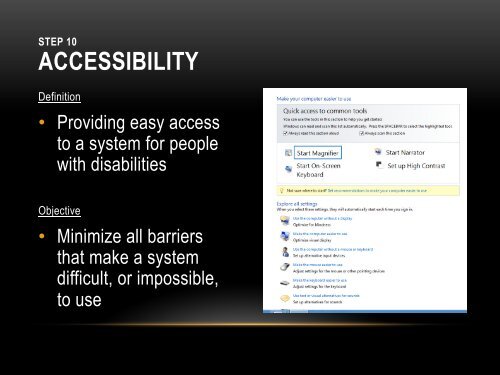 INTERNATIONALIZATION & ACCESSIBILITY