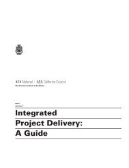 Integrated Project Delivery: A Guide - American Institute of Architects