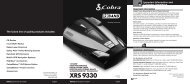 XRS 9330 - Cobra Electronics Corporation