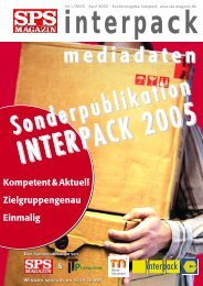 mediadaten - SPS-Magazin