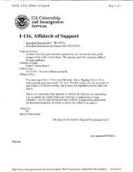 1-134, Affidavit of Support