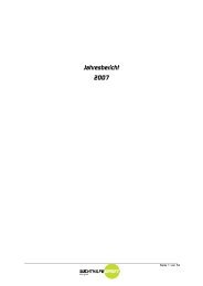 Jahresbericht 2007 - Suchthilfe direkt Essen gGmbH