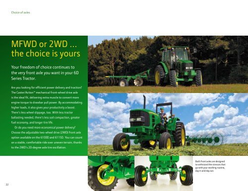 6D Series Tractors - LongsPeakEquipment