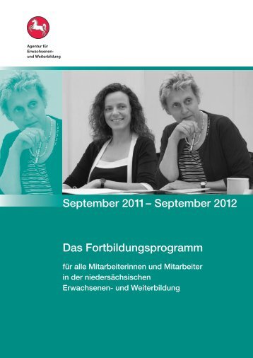 September 2012 Das Fortbildungsprogramm - Bundesverband ...