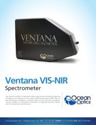 Ventana VIS-NIR Spectrometer - Ocean Optics