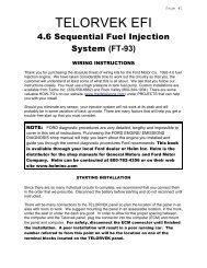 product installation instructions - Ron Francis Wiring
