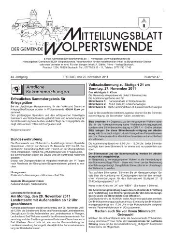 Konzert mit dem Gospel-Chor OPUS â€žCâ€œ - Gemeinde Wolpertswende