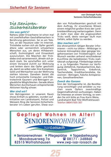 Senioren-Info 2'12 - Stadt Wolfratshausen