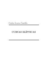Carlos Ivorra Castillo CURVAS ELÂ´IPTICAS - Exordio