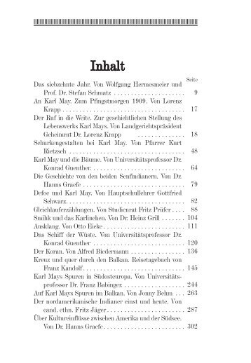 als Pdf-Datei zum Download - Karl May Verlag Bamberg Radebeul