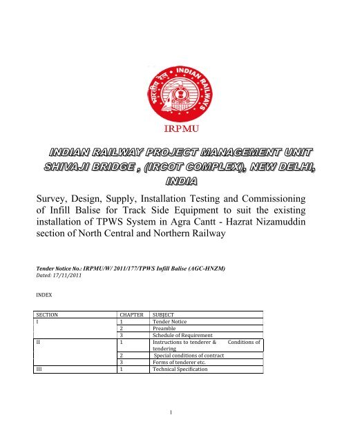 Survey Design Supply Installation