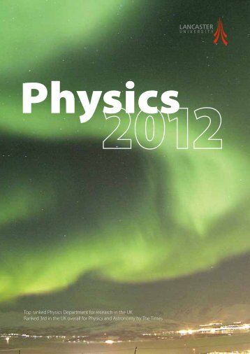 Download - Physics at Lancaster University