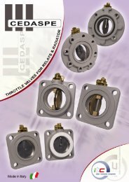 throttle valves - Cedaspe