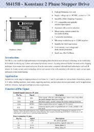 M415B - Konstanz 2 Phase Stepper Drive - Alstron