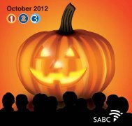 October 2012 - SABC