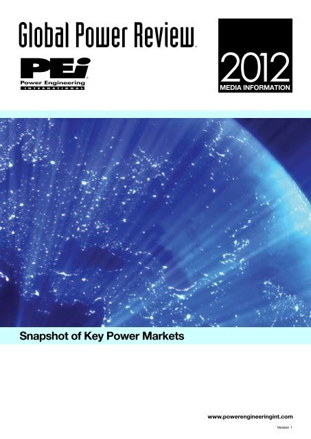 PennWell Global Power Review (pdf) - Power Engineering ...