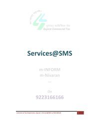 Service Services@SMS @SMS - Commercial Tax - Government of ...