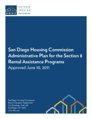 Chapter 1 - San Diego Housing Commission