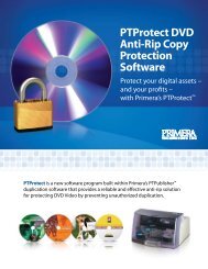 PTProtect DVD Anti-Rip Copy Protection Software - Primera