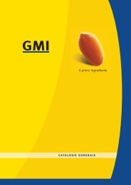 Catalogo Generale GMI - Grandi Molini Italiani