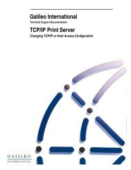 Print Server Configuration - Travelport Support