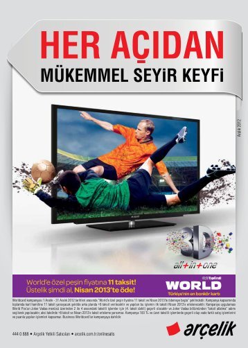 MÜKEMMEL SEYİR KEYFİ - Arçelik