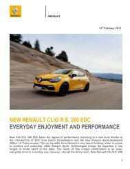 new renault clio rs 200 edc everyday enjoyment and performance