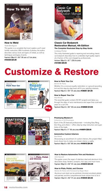 motorbooks.com Spring 2011 - Qbookshop