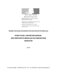 Guide pour l'entretien manuel des dispositifs mÃ©dicaux ... - NosoBase