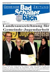 Folge 2.indd - Gemeinde Bad Schallerbach