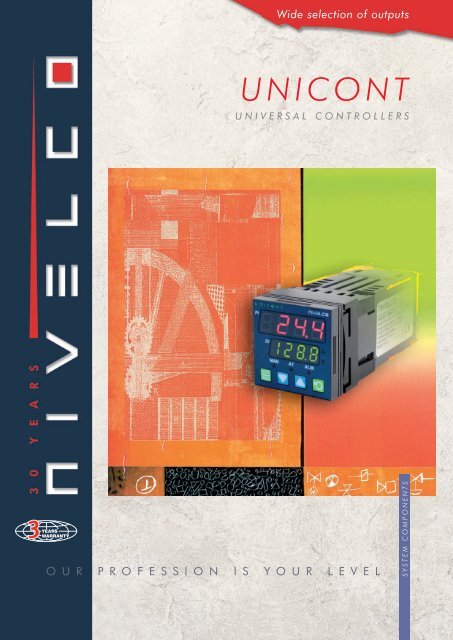 unicont pmm-500 - Nivelco Process Control Co., Inc.