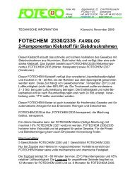 FOTECHEM 2330/2335 FARBLOS