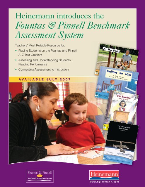 Fountas & Pinnell Benchmark Assessment System 2 - LexAmi