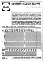 analyse des coefficients techniques des produits transports ... - Temis