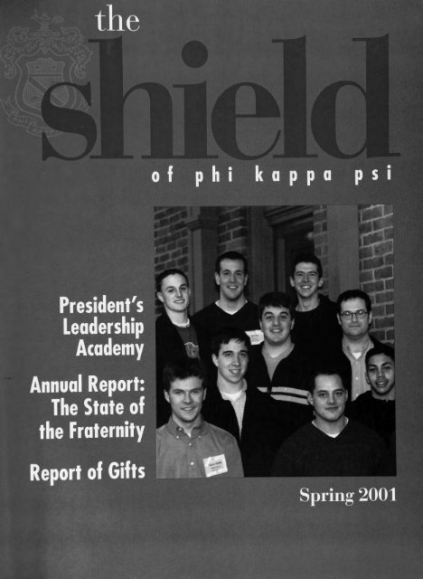 2001-02 Volume 122 No 1-4 - Phikappapsi Archeios