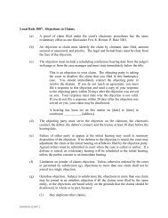 Local Rule 3007. Objections to Claims. (a) A proof of claim filed ...