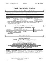 Trimethylaluminum - Middlesex Gases & Technologies Inc.