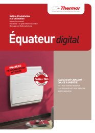 Equateur digital programmable light - Thermor