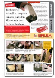 TunkmÃ¶rtel - schnell u. bequem tunken statt den ... - BRULA GmbH
