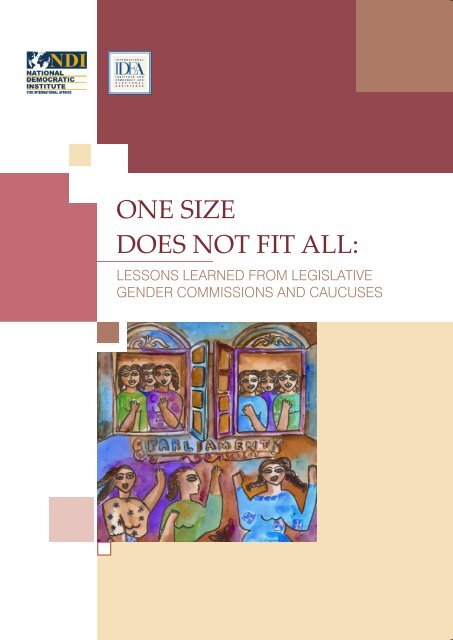 One Size Does Not Fit All - International IDEA