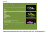 SOH Event Carbon Counter Template - Sydney Opera House