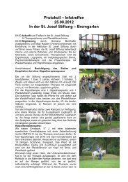 Protokoll Hippotreffen 25.8.12 - Hippotherapie-K