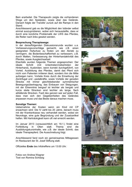 Protokoll Hippotreffen 25.8.12 - Hippotherapie-K