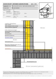 aansluiting gevel - bestaande gemene muur - Febelcem