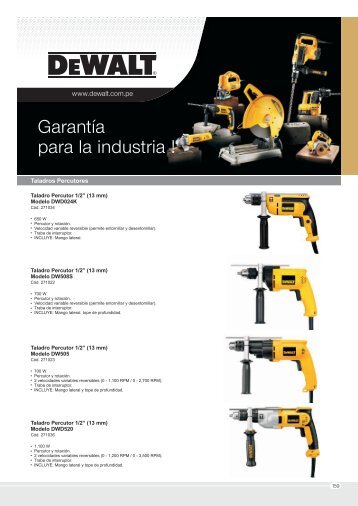 DeWALT Modificado.cdr - DISTRIBUIDORA INCORESA SA